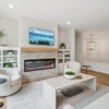 Pheasant Run Sadie Cottage Rambler Detached Villa – Great room looking toward kneewall railing to lower leverl